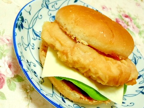 満足❤チキンタツタ・バーガー❤ 